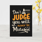 決して間違いないと判断してはいけない カード (黄色い花)