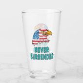 決して降伏しない タンブラーグラス (裏面)