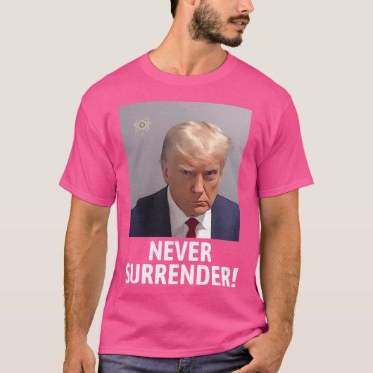 決して降伏しない Tシャツ (正面)