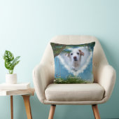 決して離れ私のハートペットの損失メモリ クッション (椅子)