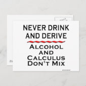 決して飲まず引き出さない ポストカード (正面/裏面)