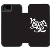 決して2つをあきらめないで下さい INCIPIO iPhoneウォレットケース (フォリオ Open)