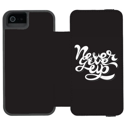 決して2つをあきらめないで下さい INCIPIO iPhoneウォレットケース (フォリオ Open)