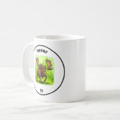 決して51ではない コーヒーマグカップ (正面左)