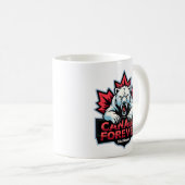 決して51歳ではない、ホッキョクグマ、カナダ永久に。 コーヒーマグカップ (正面右)