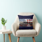 決して9-11記念する枕を忘れないで下さい: 青い クッション (椅子)