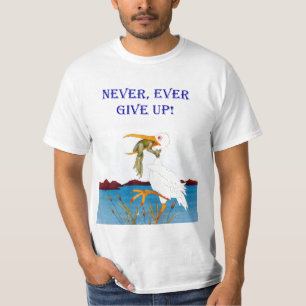 決して、あきらめないで下さい! ワイシャツ Tシャツ