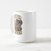 決して～ない コーヒーマグカップ (正面左)