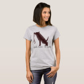 決して-性能のティーを単独で走りません Tシャツ (正面フル)