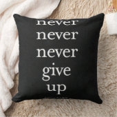 決して、決してあきらめないで下さい クッション (ブランケット)