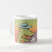 決して$13.00を忘れません コーヒーマグカップ (正面左)