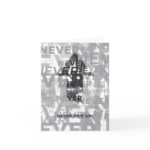 「決して」Notecardをあきらめないで下さい