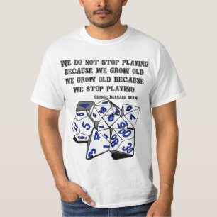 決して- RPG版遊ぶことを止めないで下さい Tシャツ