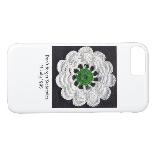 決してSrebrenicaのiPhone 7の場合を忘れないで下さい Case-Mate iPhoneケース (裏面(横))