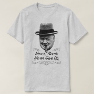 決してWinstonにやる気を起こさせるな世界大戦2のティーをあきらめないで Tシャツ