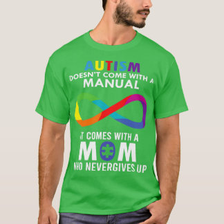 決すごいして起きない自閉症の与えお母さん Tシャツ