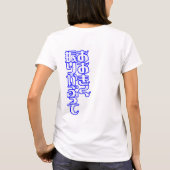 決まり悪いワイシャツ Tシャツ (裏面)