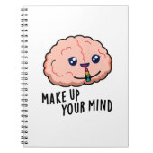 決めて！ 面白い脳のダジャレ ノートブック (正面)