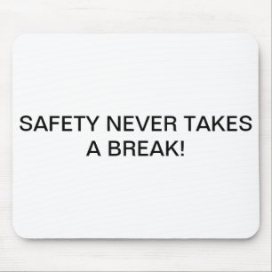 決め付けられたSAFETY-SLOGAN.のマウスパッド マウスパッド