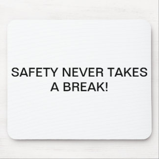 決め付けられたSAFETY-SLOGAN.のマウスパッド マウスパッド