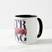 決やる気を起こさせるして上に与えない マグカップ (正面右)