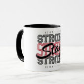 決やる気を起こさせるして上に与えない マグカップ (正面左)