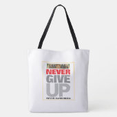 決やる気を起こさせるして与え大きく降伏しない トートバッグ (裏面)