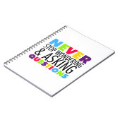 決ストップ疑問に思して頼の質問 ノートブック (左側)