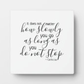 決与えしてプラッ与えクを上げない フォトプラーク (正面)