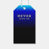 決与えして上にやる気を起こさせるら与えない ギフトタグ (裏面)