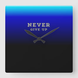 決与えして上にやる気を起こさせるら与えない スクエア壁時計