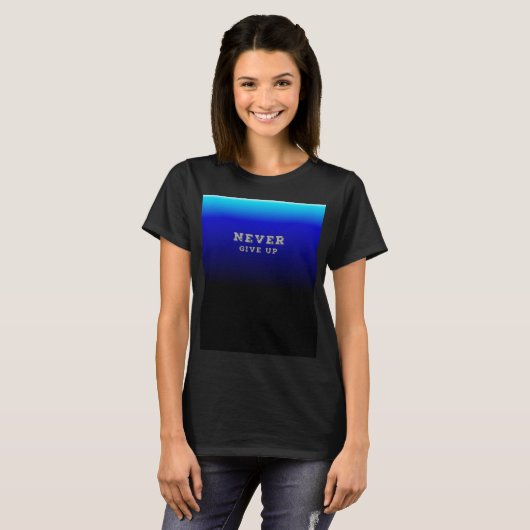 決与えして上にやる気を起こさせるら与えない Tシャツ (正面フル)