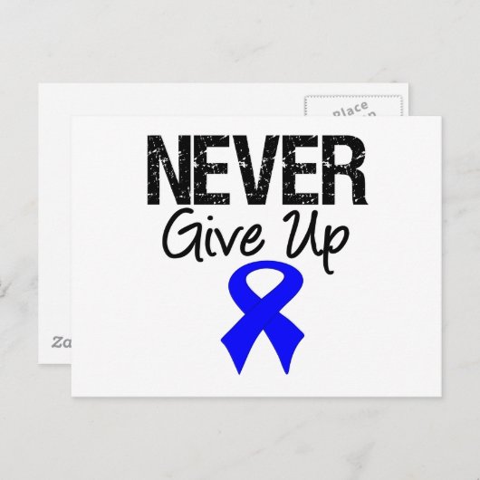 決与えして上昇しない（結腸がん） ポストカード (正面/裏面)