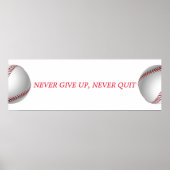 決与えして野球やめでやる気を起こさせるは ポスター (正面)