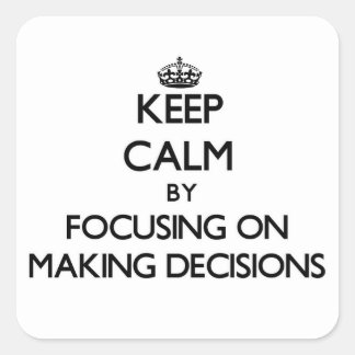 決保定に集中して落ち着く スクエアシール