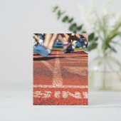 決勝線を交差させます-業積かRunne ポストカード (スタンド正面)