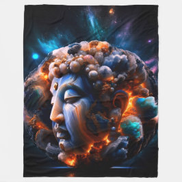 決定仏 フリースブランケット