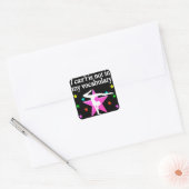 決定体操引用文デザイン スクエアシール (封筒)