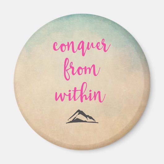 決定感動的タイポグラフィ引用文 マグネット (正面)