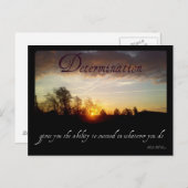 決定感動的引用文葉書 ポストカード (正面/裏面)