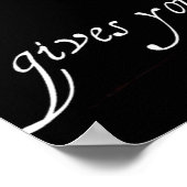 決定感動的引用文 ポスター (角)