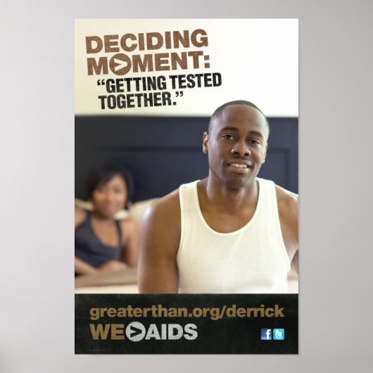 決定時期：デリック・ポスター ポスター (正面)