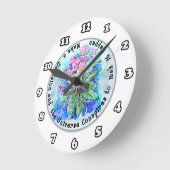 決定時計を作る ラウンド壁時計 (傾斜)