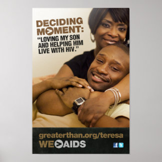 決定時:テレサのポスター ポスター