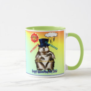 決定決定Groundhog日のマグ マグカップ