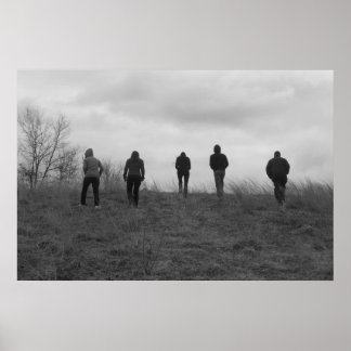 決定白黒ポスター/プリント ポスター