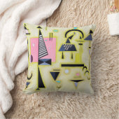 決定的なバラ色、ワッシリー・カンディンスキー クッション (ブランケット)