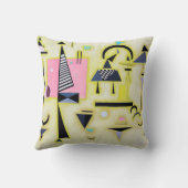 決定的なバラ色、ワッシリー・カンディンスキー クッション (裏面)