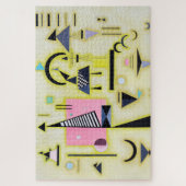 決定的なバラ色、ワッシリー・カンディンスキー ジグソーパズル (縦)