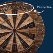 決定的ダーツウッドエフェクトダーツ素朴ボード ダーツボード